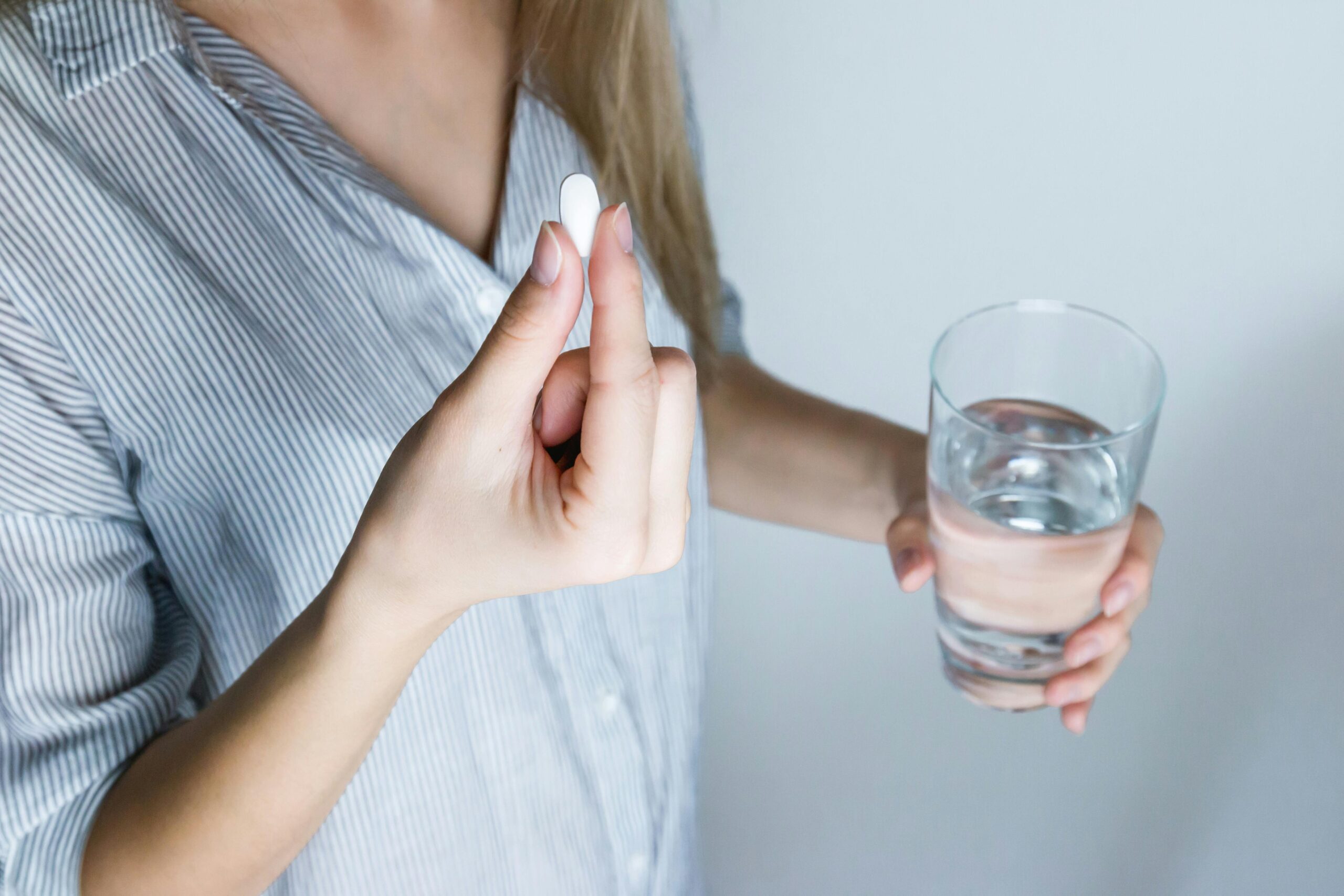 Segura para tomar medicamentos.